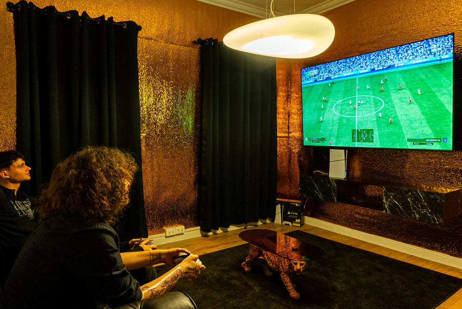 Sala Lounge con PS5